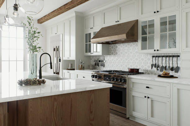 Tile pattern kitchen Masonic Home