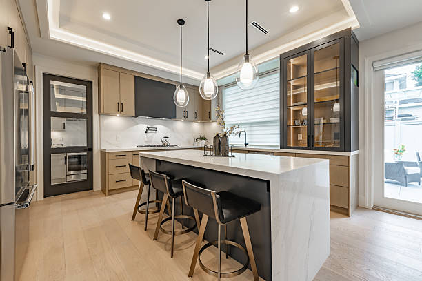 Kitchen backsplash design Masonic Home